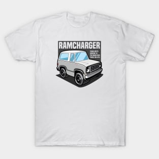 White Ramcharger - 1974 T-Shirt